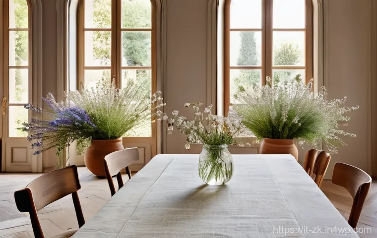 단순함의 철학이 주는 교훈 - **Decluttered Italian Home with Morning Light:**
"A serene and immaculately decluttered living r...